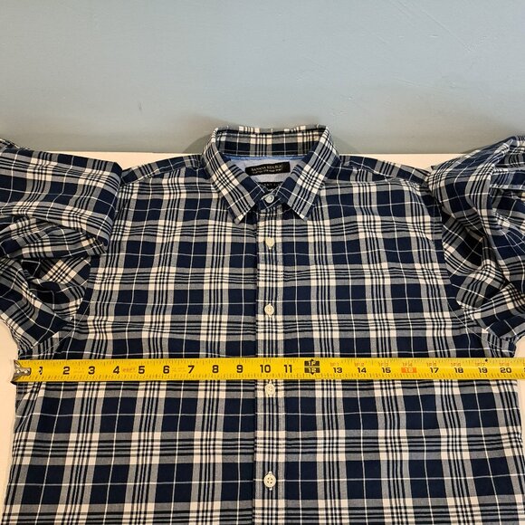 Banana Republic Men's Medium Grant Fit Custom 078 Wash Shirt - Picture 9 of 12